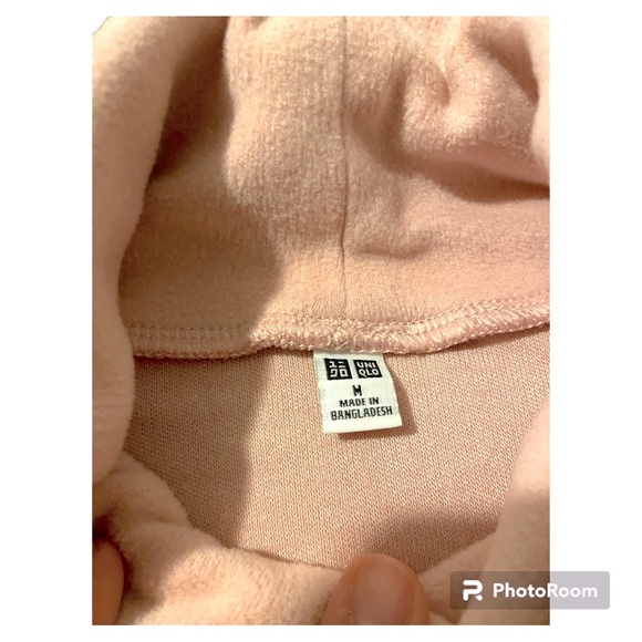 Uniqlo Heattech Fleece Turtleneck long sleeve T-Shirt - Picture 3 of 4